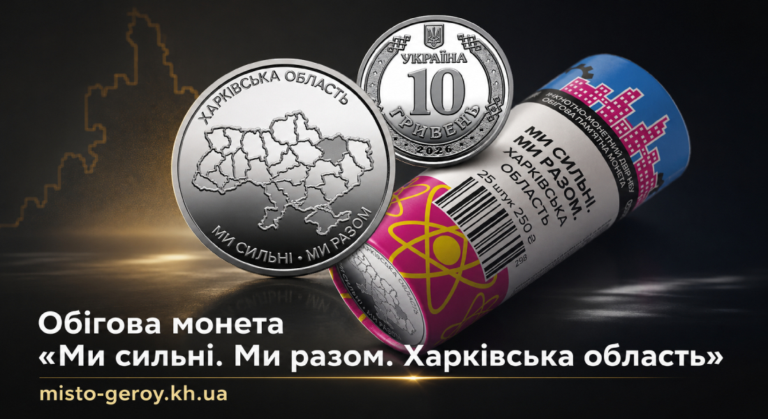 місто герой Харків монета