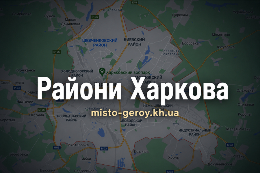 Райони Харкова Райони Харкова